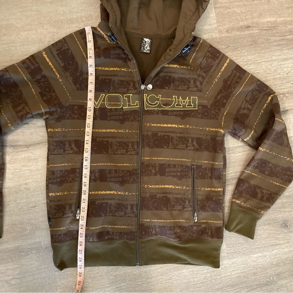 VolcomâStripped Hoodie L EUC - Picture 9 of 10